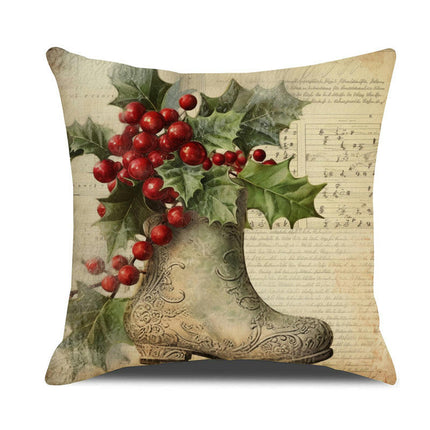 Christmas Decor Pillow Covers Winter Holiday Party for Sofa Couch Home Farmhouse Decor