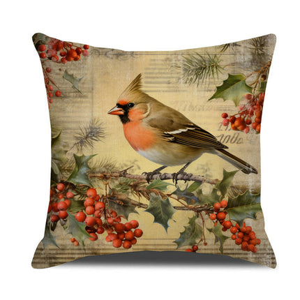 Christmas Decor Pillow Covers Winter Holiday Party for Sofa Couch Home Farmhouse Decor