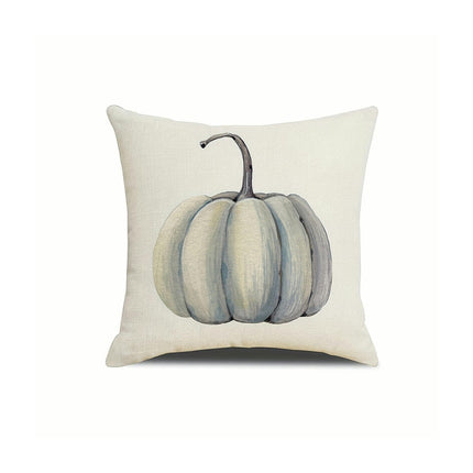 Fall Pillow Covers Thanksgiving Autumn Throw Pillow Covers Square Outdoor Sofa Couch Home Pillow Cases-C