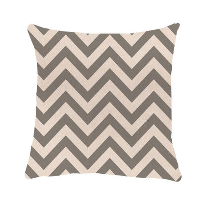 Modern Geometric Decorative Throw Pillow Covers Outdoor Square Cushion Covers with Zipper