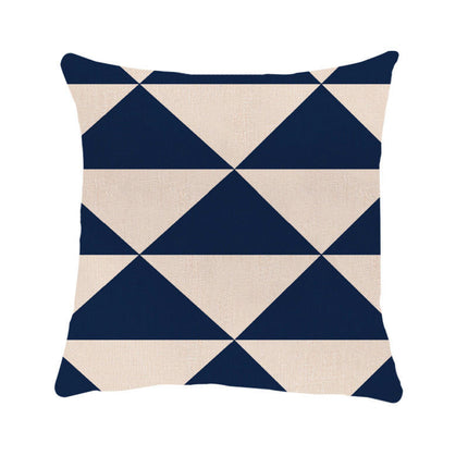 Modern Geometric Decorative Throw Pillow Covers Outdoor Square Cushion Covers with Zipper