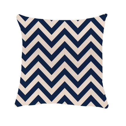 Modern Geometric Decorative Throw Pillow Covers Outdoor Square Cushion Covers with Zipper