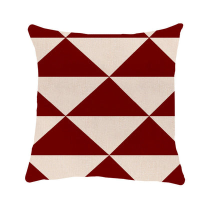 Modern Geometric Decorative Throw Pillow Covers Outdoor Square Cushion Covers with Zipper