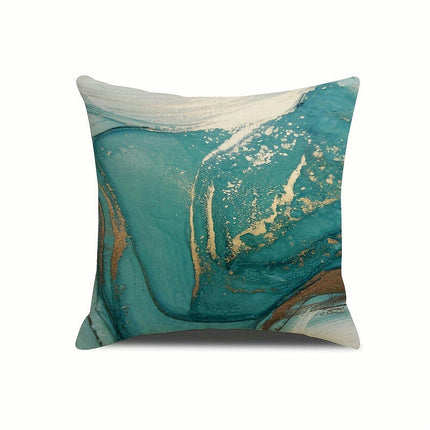 Modern Marble Decorative Throw Pillow Covers Outdoor Square Cushion Covers with Zipper