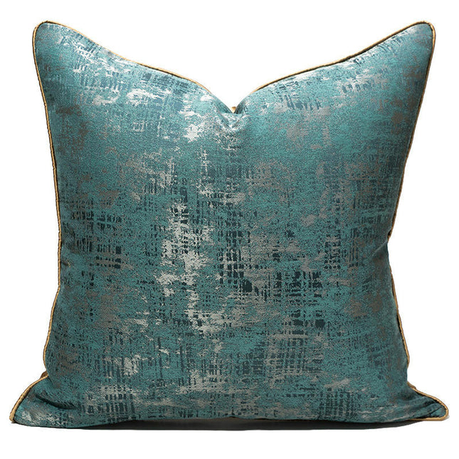 Throw Pillow Cover with Zipper Cushion Case Modern Luxury Pillowcase for Sofa Living Room Home Decor-A