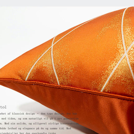 Square Luxury Decorative Throw Pillow Cover for Bed Sofa Couch Pillow Case with Zipper for Home Decor-C