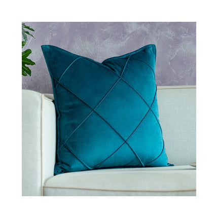 Modern Velvet Throw Pillow Cover Soft Decorative Square Pillow Cover Cushion Covers, Home Decor for Sofa-A