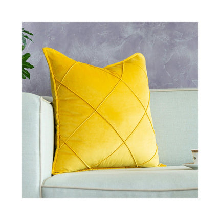 Modern Velvet Throw Pillow Cover Soft Decorative Square Pillow Cover Cushion Covers, Home Decor for Sofa-A