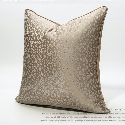 Modern Leopard Print Throw Pillow Cover Soft Decorative Square Cushion Case for Sofa Bedroom Farmhous-B