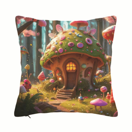 Throw Pillow Covers Decorative Outdoor Pillow Covers Cartoon Animal Cushion Covers for Sofa Home Decor