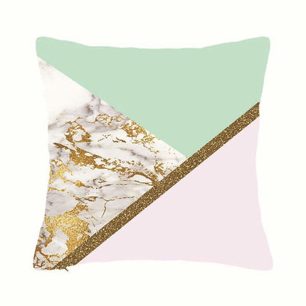 Throw Pillow Cover Marble Geometric Decorative Pillow Case Home Decor Square Pillowcase