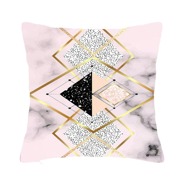 Throw Pillow Cover Marble Geometric Decorative Pillow Case Home Decor Square Pillowcase