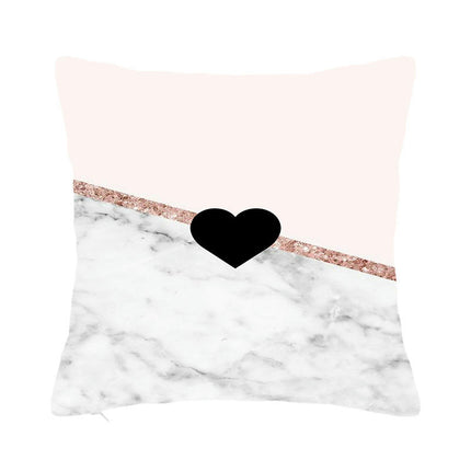 Throw Pillow Cover Marble Geometric Decorative Pillow Case Home Decor Square Pillowcase