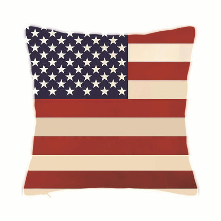 Independence Day Throw Pillow Cover Decorative Pillow Case Home Decor Square 4Th of July Pillowcase