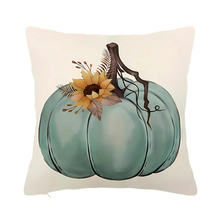 Plant Flowers Throw Pillow Covers for Home Decor Autumn Decorative Cushion Cases for Sofa