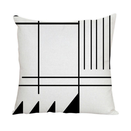 Home Decorative Throw Pillow Case Sofa Cushion Cover Geometric Home Office Indoor Decorative Square