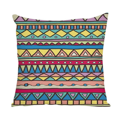 Home Decorative Throw Pillow Case Sofa Cushion Cover Geometric Home Office Indoor Decorative Square