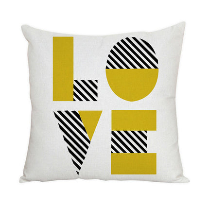 Home Decorative Throw Pillow Case Sofa Cushion Cover Geometric Home Office Indoor Decorative Square