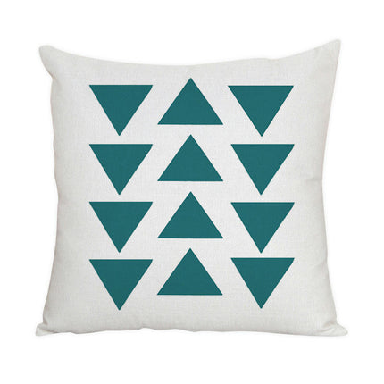 Home Decorative Throw Pillow Case Sofa Cushion Cover Geometric Home Office Indoor Decorative Square