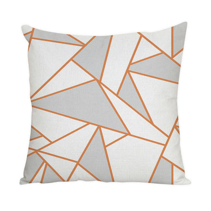 Home Decorative Throw Pillow Case Sofa Cushion Cover Geometric Home Office Indoor Decorative Square