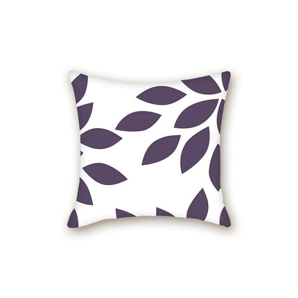 Pillow Covers Geometric Leaves Throw Pillow Covers Decorative Couch Pillowcases For Sofa Home Decor