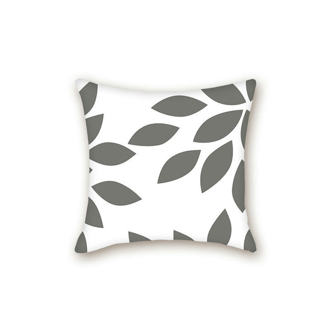 Pillow Covers Geometric Leaves Throw Pillow Covers Decorative Couch Pillowcases For Sofa Home Decor