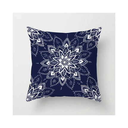 Decorative Throw Pillow Cover Mandala Pillow Case Square Cushion Cover for Sofa Home Car Living Room Decor