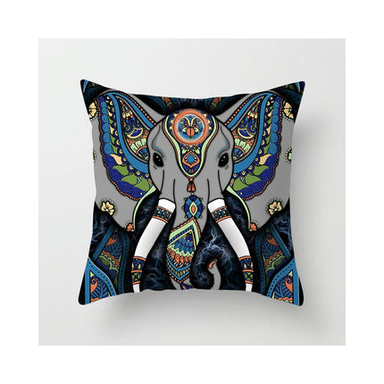 Decorative Throw Pillow Cover Mandala Pillow Case Square Cushion Cover for Sofa Home Car Living Room Decor