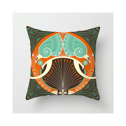 Decorative Throw Pillow Cover Mandala Pillow Case Square Cushion Cover for Sofa Home Car Living Room Decor