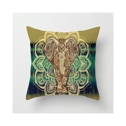 Decorative Throw Pillow Cover Mandala Pillow Case Square Cushion Cover for Sofa Home Car Living Room Decor