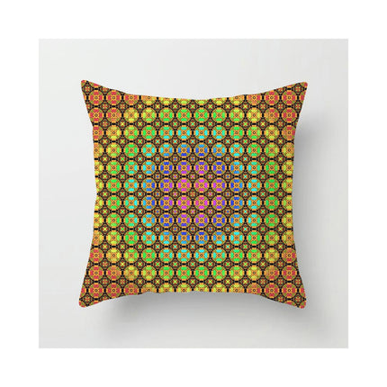 Decorative Throw Pillow Cover Mandala Pillow Case Square Cushion Cover for Sofa Home Car Living Room Decor