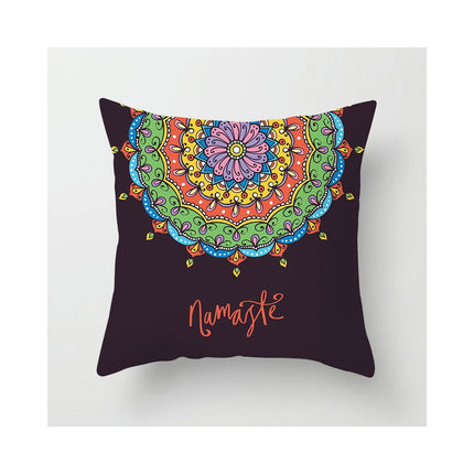 Decorative Throw Pillow Cover Mandala Pillow Case Square Cushion Cover for Sofa Home Car Living Room Decor