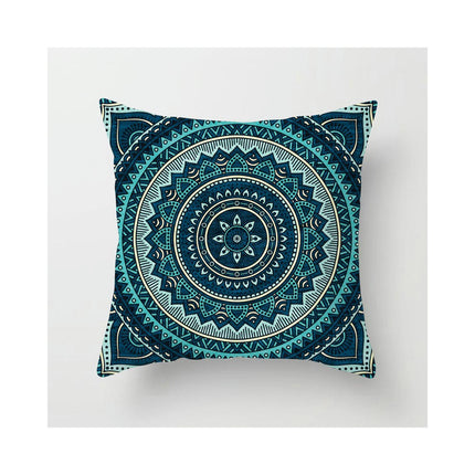 Decorative Throw Pillow Cover Mandala Pillow Case Square Cushion Cover for Sofa Home Car Living Room Decor