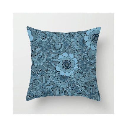 Decorative Throw Pillow Cover Mandala Pillow Case Square Cushion Cover for Sofa Home Car Living Room Decor