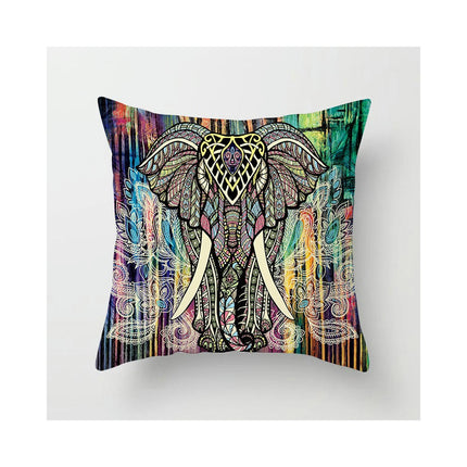 Decorative Throw Pillow Cover Mandala Pillow Case Square Cushion Cover for Sofa Home Car Living Room Decor