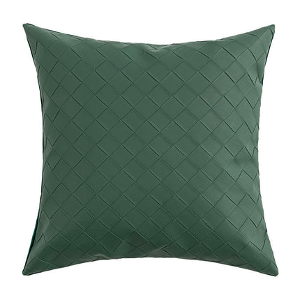 Leather Throw Pillow Covers Decorative Throw Pillows for Couch Sofa Bed Living Room Home Garden