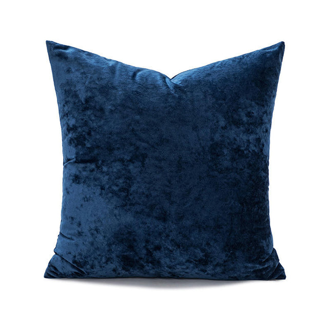 Throw Pillow Cover Soft Velvet Pillowcase Square Decorative Cushion Covers for Farmhouse Home Sofa Bed