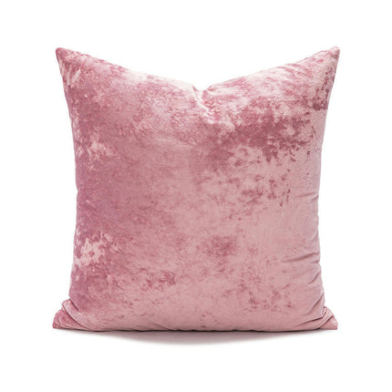 Throw Pillow Cover Soft Velvet Pillowcase Square Decorative Cushion Covers for Farmhouse Home Sofa Bed