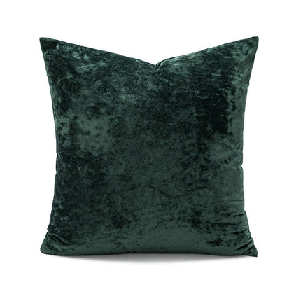 Throw Pillow Cover Soft Velvet Pillowcase Square Decorative Cushion Covers for Farmhouse Home Sofa Bed