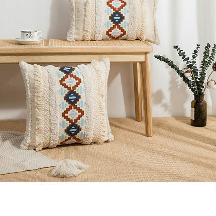 Throw Pillow Cover Ethnic style Pillowcase Decorative Cushion Covers for Farmhouse Home Sofa Bed