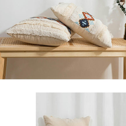 Throw Pillow Cover Ethnic style Pillowcase Decorative Cushion Covers for Farmhouse Home Sofa Bed