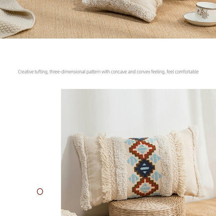 Throw Pillow Cover Ethnic style Pillowcase Decorative Cushion Covers for Farmhouse Home Sofa Bed