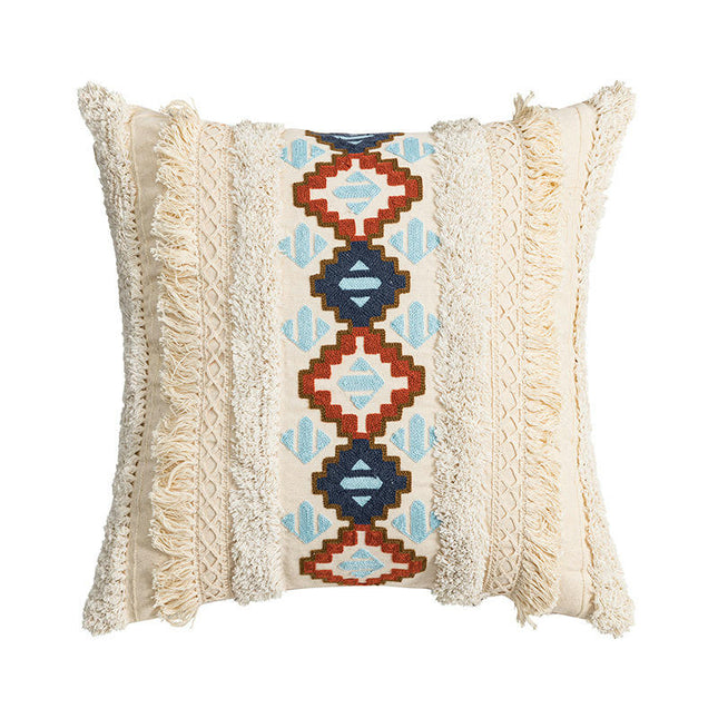 Throw Pillow Cover Ethnic style Pillowcase Decorative Cushion Covers for Farmhouse Home Sofa Bed