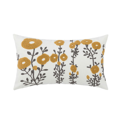 Flowers Cushion Cover Embroidery Decorative Throw Pillows Cover Pillow Case for Home Decor