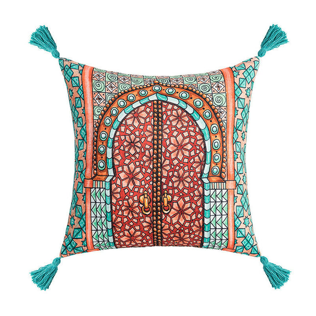 Boho Throw Pillow Covers Vintage Bohemian Cushion Covers Decorative Pillow Covers for Home