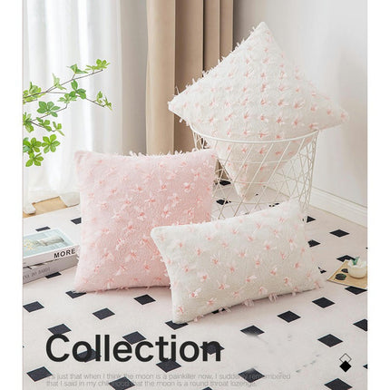 Cute Throw Pillow Covers, Soft Pillow Case Plush Cushion Cover Pillowcase For Home Living Room Bedroom