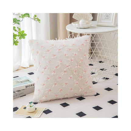 Cute Throw Pillow Covers, Soft Pillow Case Plush Cushion Cover Pillowcase For Home Living Room Bedroom