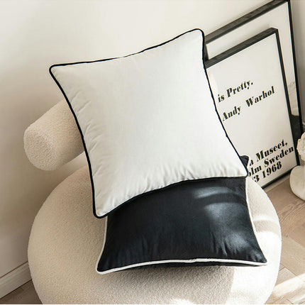 Set of 2 Velvet Pillow Covers Soft Couch Pillow Covers Decorative Throw Pillowcase for Livingroom