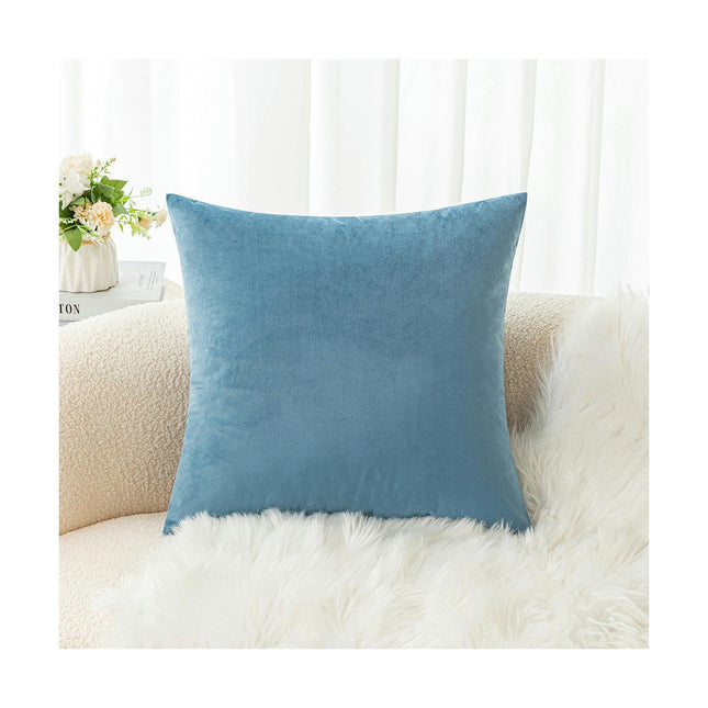 Throw Pillow Covers Decorative Velvet Pillow Covers, Soft Pillowcases for Couch Sofa Bed Living Room