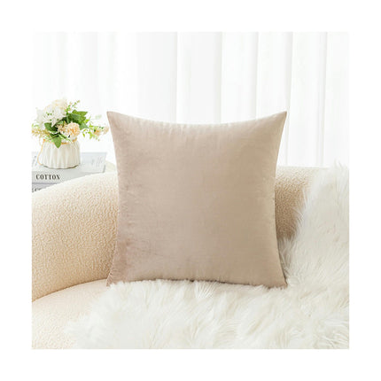 Throw Pillow Covers Decorative Velvet Pillow Covers, Soft Pillowcases for Couch Sofa Bed Living Room 1